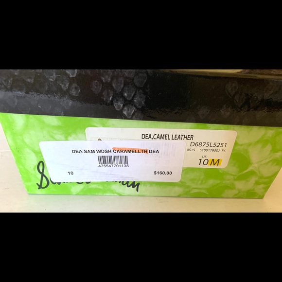 Sam Edelman natural tan color soft real leather shoes pump stiletto US 10 - Picture 9 of 9